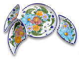 ANTIPASTIERA GIRELLA IN CERAMICA DI VIETRI