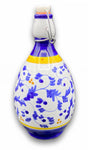 Bottiglia in Ceramica Vietrese con Tappo Ermetico DECORO BAROCCHETTO