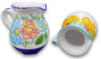 Brocca in Ceramica Vietrese DECORI MISTI