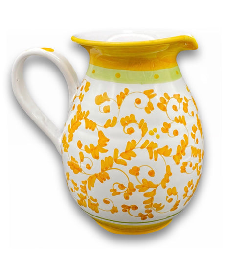 Brocca in ceramica vietrese DECORO BAROCCHETTO