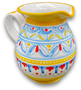 Brocca in ceramica Vietrese DECORO GEOMETRICO RAVELLO NEW