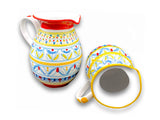 Brocca in ceramica di Vietri