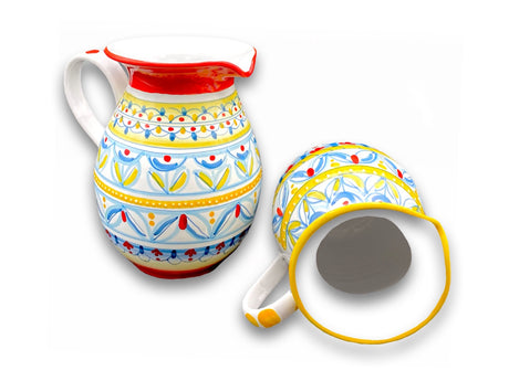 Brocca in ceramica di Vietri