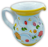 Brocca in ceramica Vietrese DECORO PRIMULA NEW