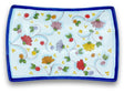 Centrotavola a Vela in ceramica Vietrese DECORO PRIMULA NEW