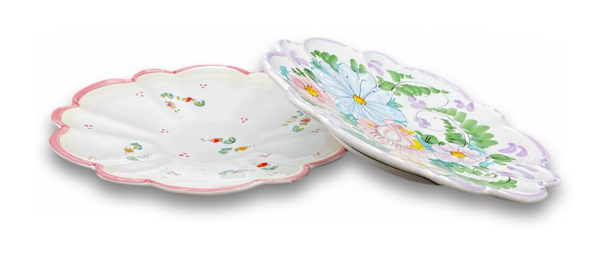 CENTROTAVOLA MARGHERITA IN CERAMICA DI VIETRI