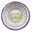 Coppa Spaghettata in ceramica Vietrese DECORO GEOMETRICO RAVELLO NEW