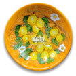 Coppa Spaghettata in ceramica Vietrese DECORO LIMONE VIETRI