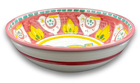 Coppa Spaghettata in ceramica di Vietri