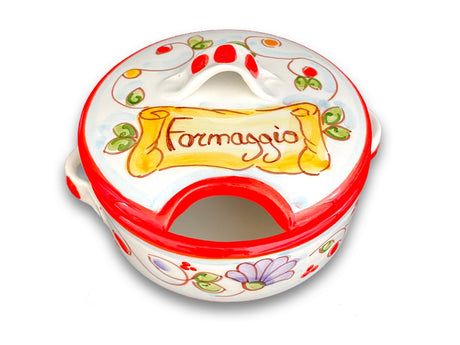 Formaggiera in ceramica di Vietri 