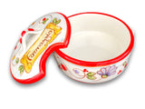Formaggiera in ceramica di Vietri 
