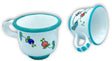 Tazzina Caffè in ceramica vietrese DECORO CAMPANELLE