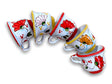 Tazzina Caffè in ceramica vietrese DECORO PRIMULA NEW