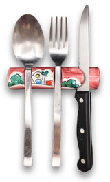 Poggia posate in ceramica di Vietri