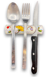 Poggia posate in ceramica di Vietri