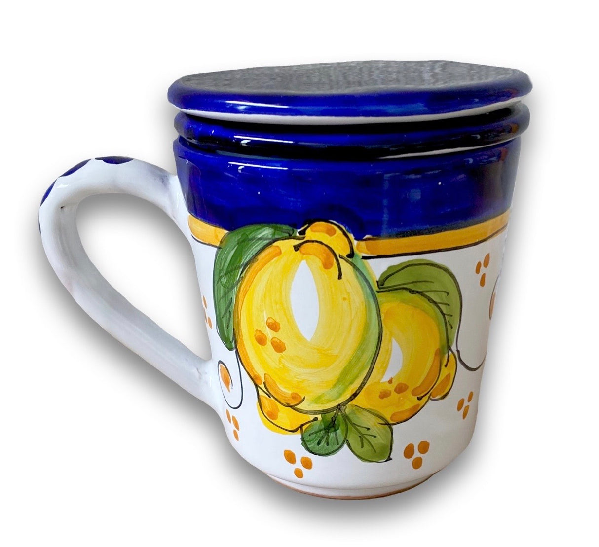 Tisaniera in ceramica di Vietri 