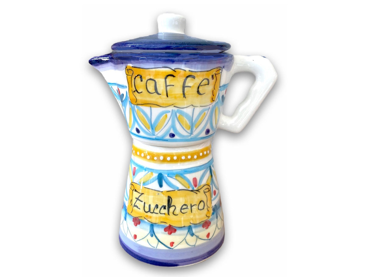 Moka in ceramica di Vietri