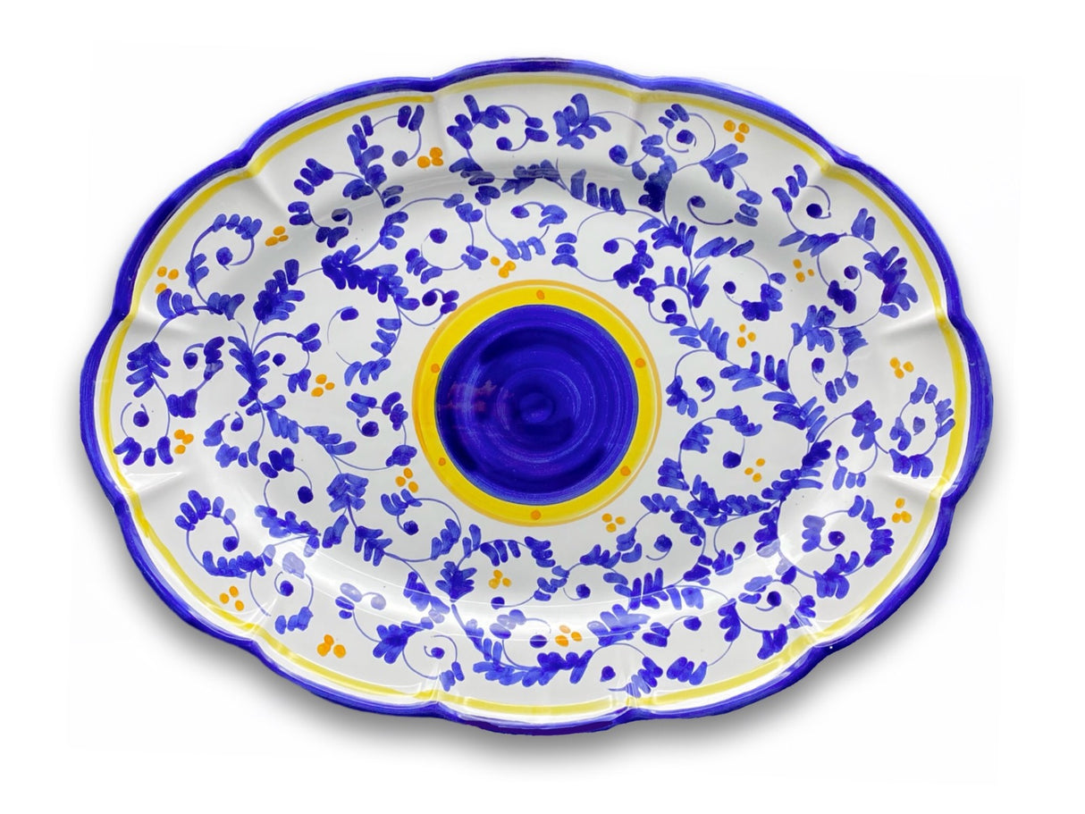 Ovale in ceramica di Vietri