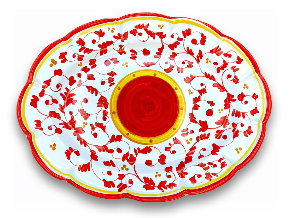 Ovale in ceramica di Vietri