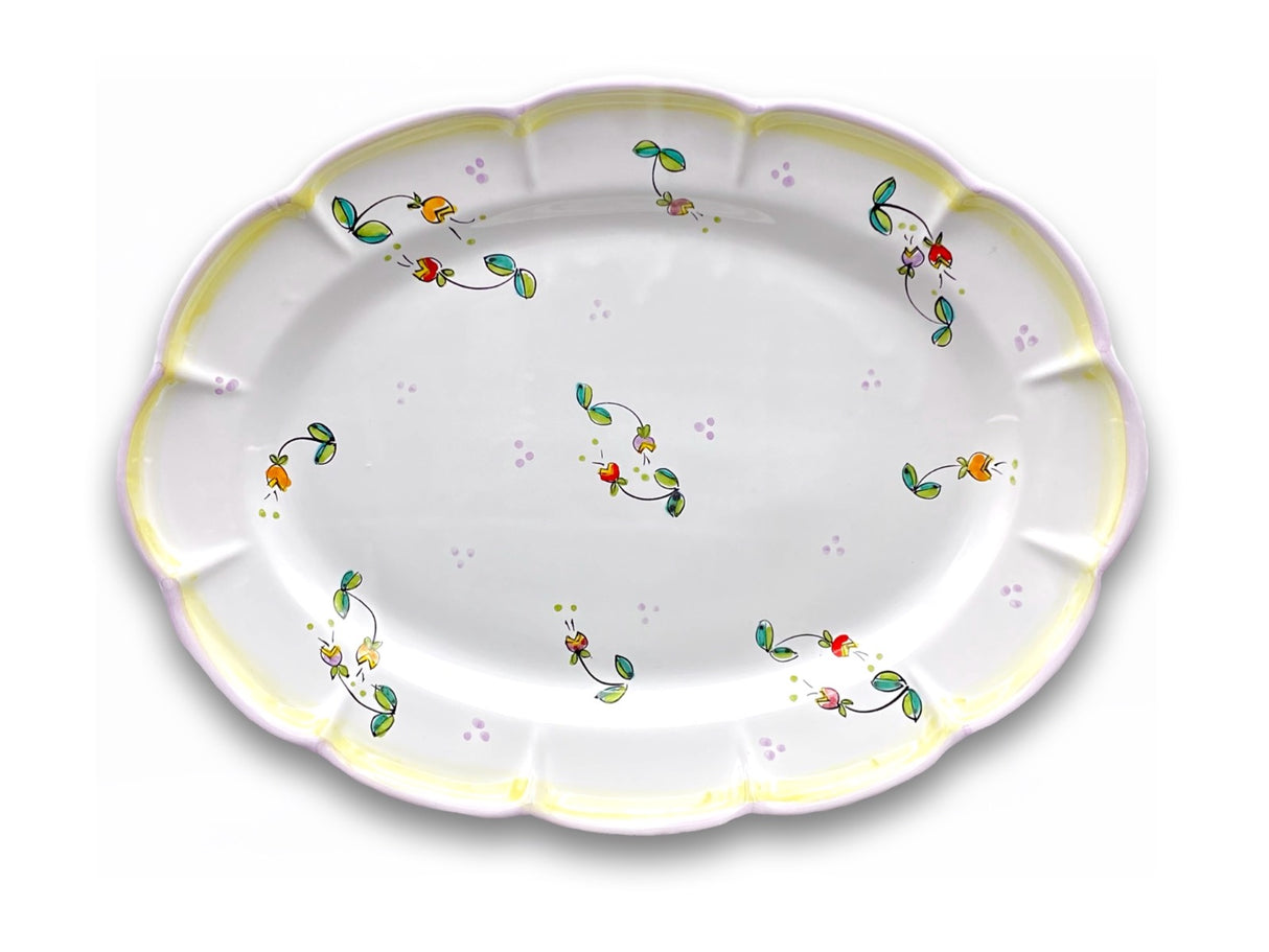 Ovale in ceramica di Vietri