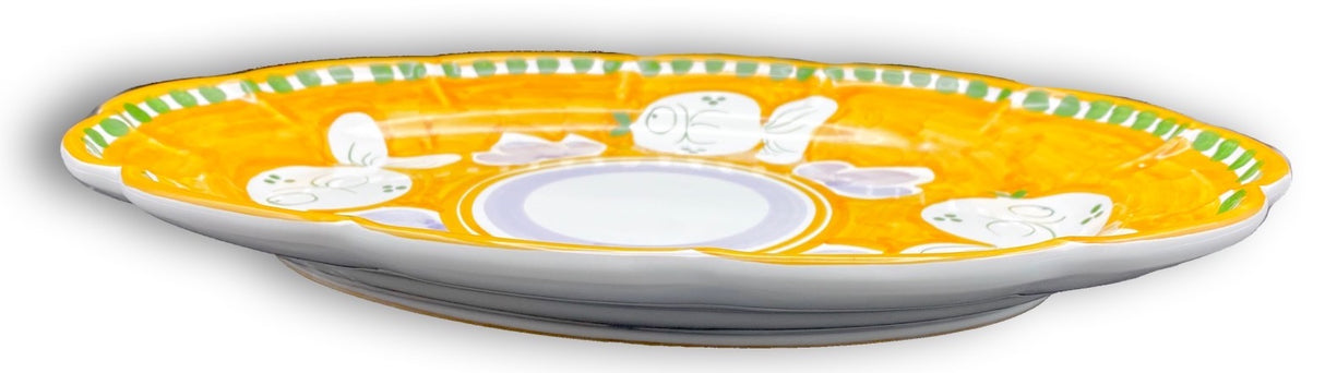 Ovale in ceramica di Vietri