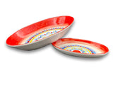 Ovalina in ceramica di Vietri 