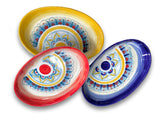 Ovalina in ceramica di Vietri 