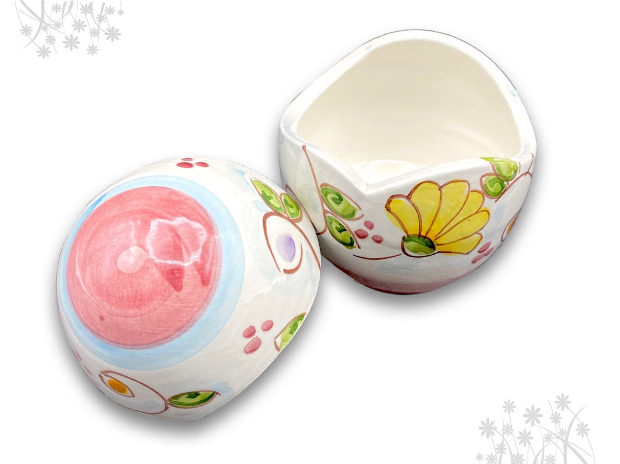 Uovo di Pasqua Contenitore in ceramica di Vietri 