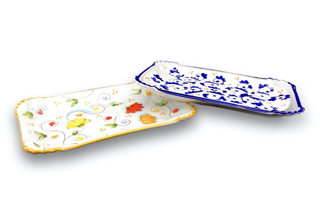 Vassoietto pasticceria in ceramica di Vietri